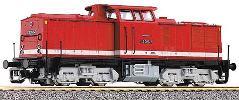 Diesel locomotive BR 112<br /><a href='images/pictures/Tillig/02583.jpg' target='_blank'>Full size image</a>